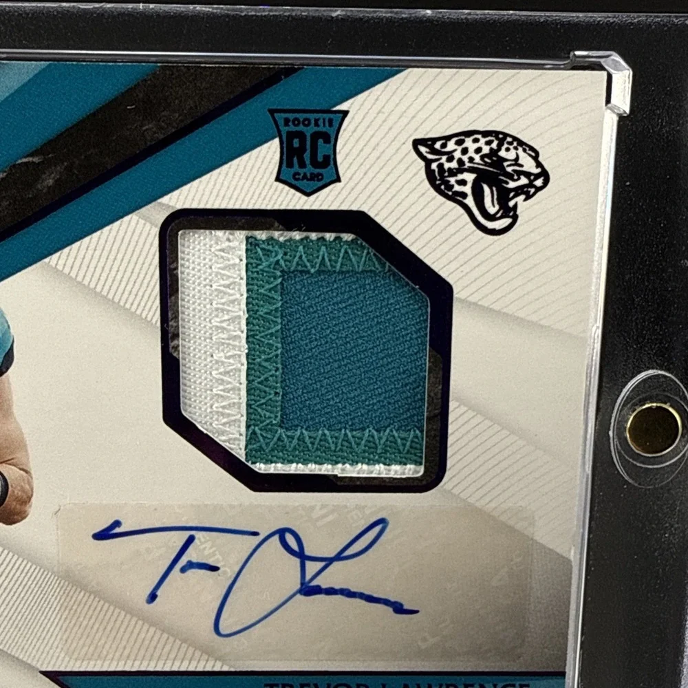Trevor Lawrence 2021 Jaguars Panini Limited 3 Color RPA AUTO RC /25 SSP